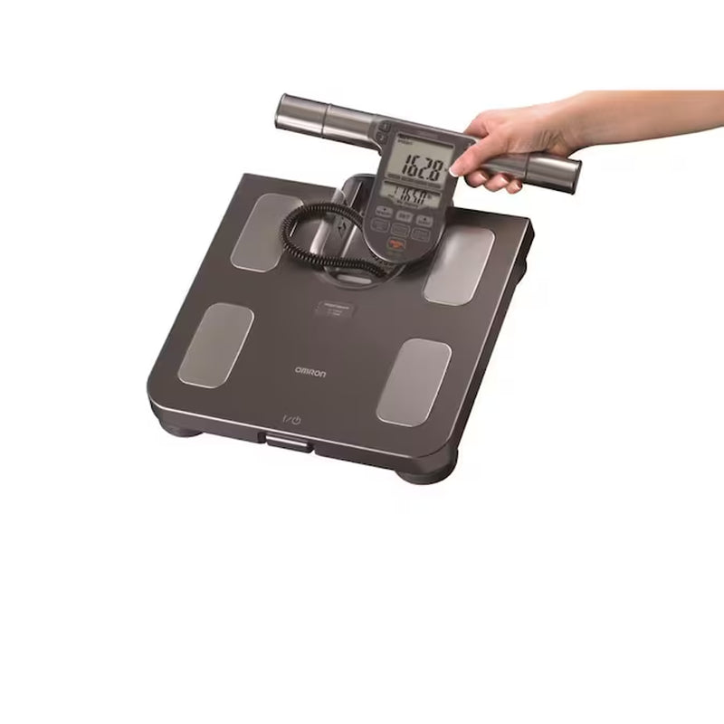 330-Lb Digital Black Bathroom Scale with Body Fat Indicator