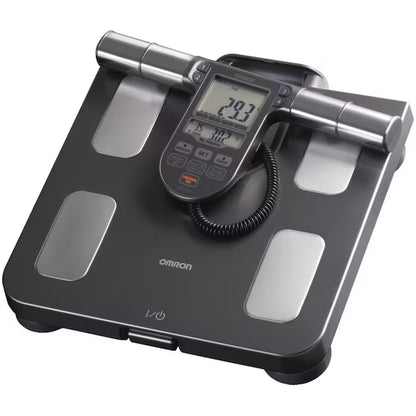 330-Lb Digital Black Bathroom Scale with Body Fat Indicator