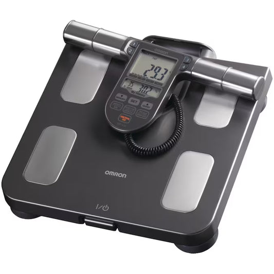 330-Lb Digital Black Bathroom Scale with Body Fat Indicator